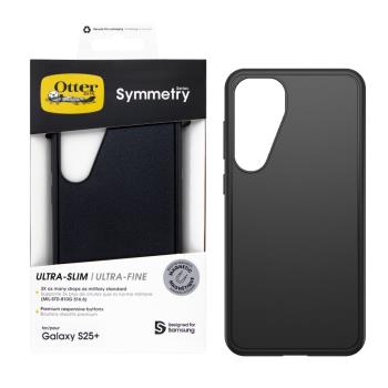 Samsung 三星原廠 Galaxy S25+ Otterbox-Symmetry全黑磁吸保護殼(GP-FPS936)