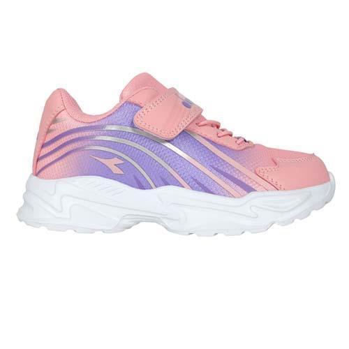 DIADORA 女中童專業輕量慢跑鞋-超寬楦 休閒 運動