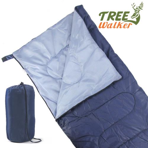 TreeWalker 輕巧兩用睡袋-深藍