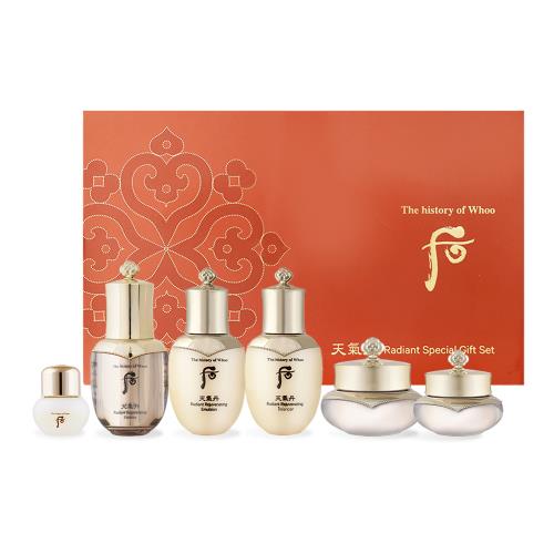 WHOO后 天氣丹華炫皇后美肌6件組