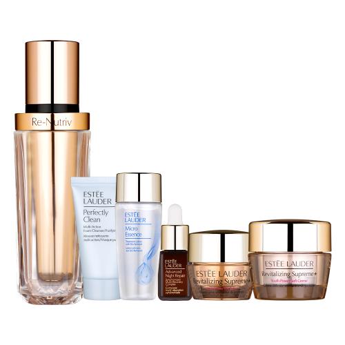 【買一送1特惠組】【即期品特惠出清】ESTEE LAUDER 黑鑽松露賦活微導金萃30ml(效期至2026/04)送年輕煥采旅行組