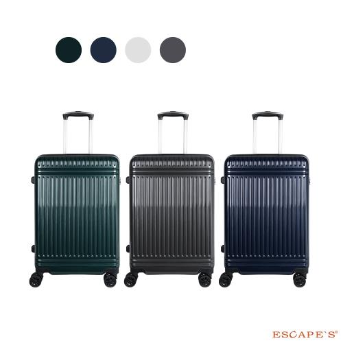 日本 ESCAPES 19.5吋 格紋拉鍊登機箱