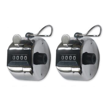 【聖岡科技Dr.AV】2入組GM-99A機械式 計數器(高質感鐵殼耐用型 0-9999)