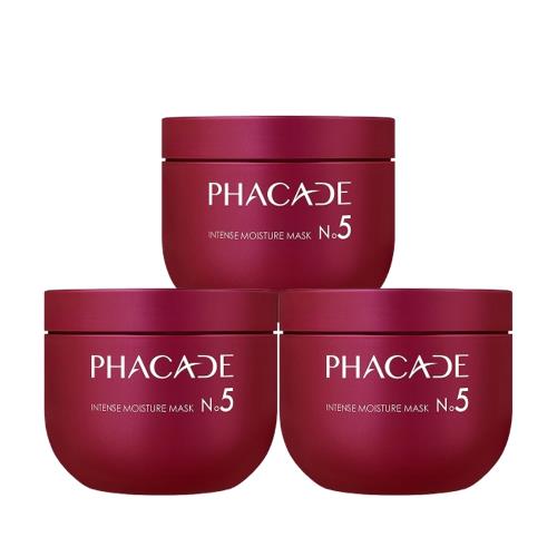 (即期良品) PHACADE 法莎德 5號 保溼滋養髮膜 500mlx3