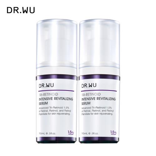 DR.WU 超A醇煥顏緊緻精華1.5% 15ML(2入組)-共2入