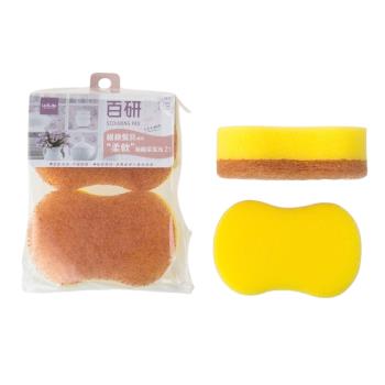 百研柔軟海綿菜瓜布2入-1包入