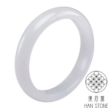 【漢石齋】天然翡翠A貨 手鐲玉鐲 冰糯種淺紫羅蘭(手圍18.2/版寬12.2mm)