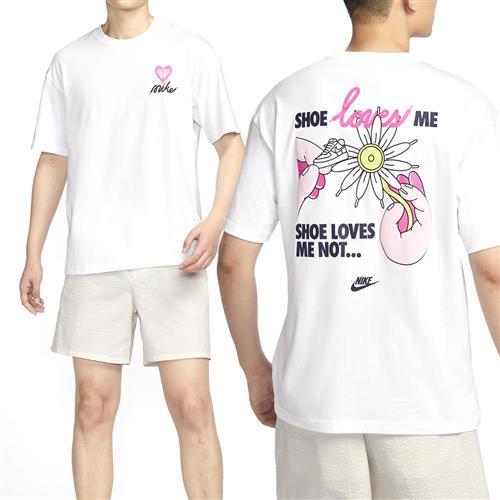 Nike Tee M90 OC V Day 男款 女款 黑色 運動 休閒 中性 圓領 情人節 短袖 HJ0585-010