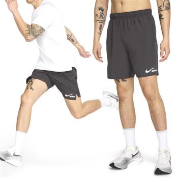 Nike Chllngr 7UL Short O 男款 咖啡色 運動 休閒 抽繩 口袋 7吋 短褲 HV4884-299