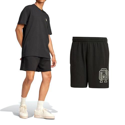 Adidas Q12 Varsity 男款 黑色 亞規 運動 休閒 三葉草 上衣 圓領 短袖 JD5769