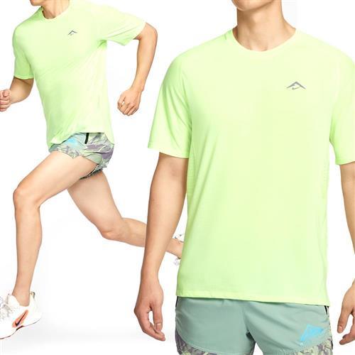 Nike Dfadv Solar Chase SS 男款 綠色 運動 休閒 圓領 吸濕 排汗 短袖 HJ3581-701