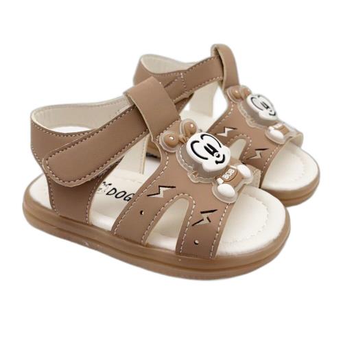 巴布豆狗狗電燈涼鞋