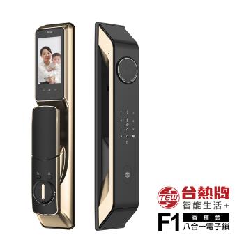 TEW 台熱牌 智能8合1推拉式電子鎖/門鎖(F1)(附基本安裝)