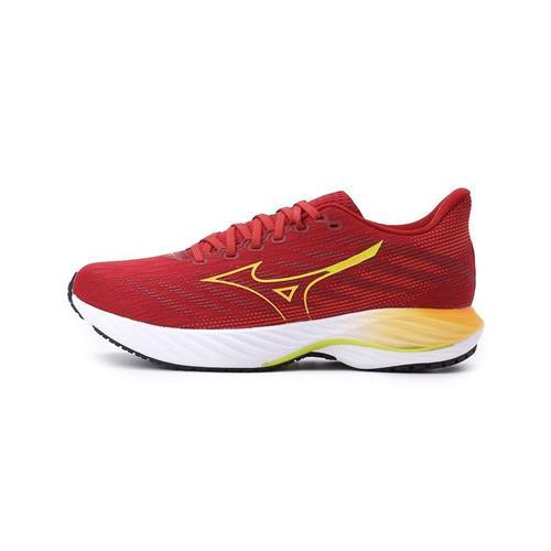 MIZUNO WAVE RIDER 28 運動慢跑鞋 暗紅橘 J1GC240355 男鞋