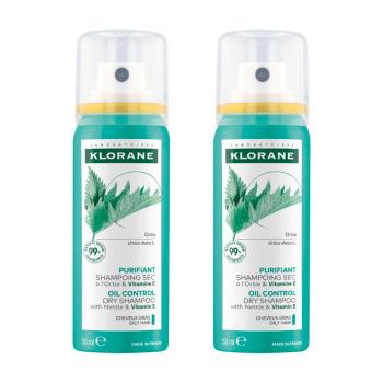 KLORANE蔻蘿蘭 根源控油乾洗髮50ml​(2入組)