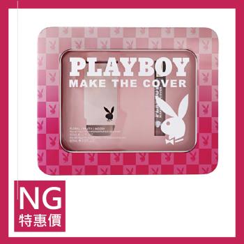 【福利品】PLAYBOY 封面人物女性淡香水精緻限量版禮盒(淡香水50ml+9.5ml)(Make The Cover)