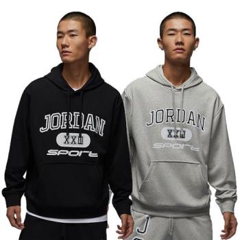 【下殺】Nike 連帽長袖上衣 男裝 帽T Jordan 黑/灰【運動世界】FV8627-010/FV8627-050