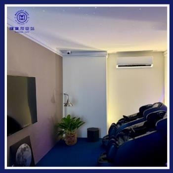 臺北【輝葉放空站】雙人獨立包廂按摩椅療程60分鐘贈兩份餐點 (MO25)