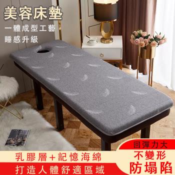 可折疊加厚帶洞床墊 防滑按摩墊 美容床墊 海綿乳膠床墊子 記憶棉美容墊 美容墊 開洞透氣海綿墊 床墊 柔軟如躺雲端