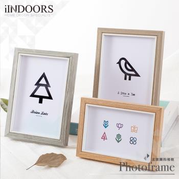 【iINDOORS】6x8 典雅北歐簡約相框 含立架 可直立橫放