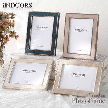 【iINDOORS】6x8 古典 復古 北歐簡約相框 含立架 可直立橫放