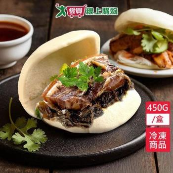 巨廚梅乾扣肉刈包450G/盒【愛買冷凍】