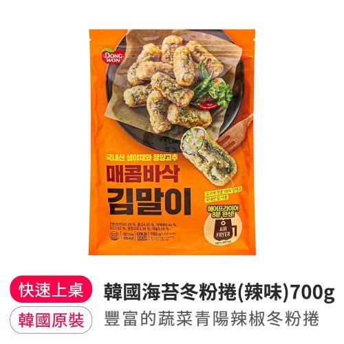 【韓味不二】韓國海苔冬粉捲(辣味)700g