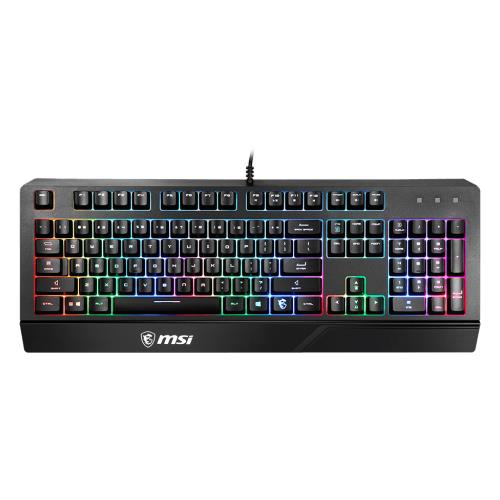 【MSI 微星】VIGOR GK20 TC RGB 電競鍵盤｜RGB燈效｜耐用鍵帽設計
