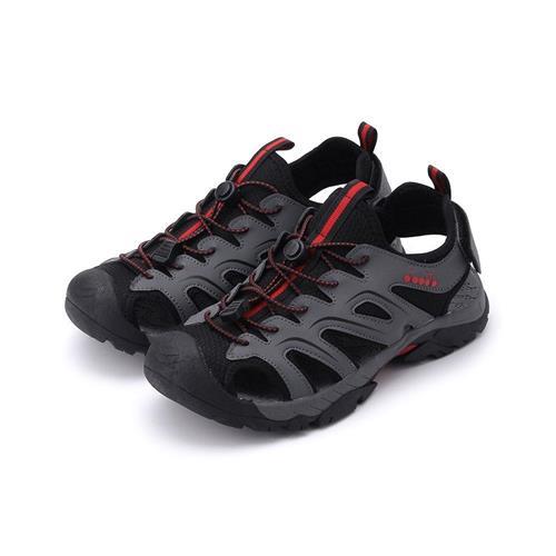 DIADORA 山野叢林 護趾運動涼鞋 灰 男鞋 鞋全家福