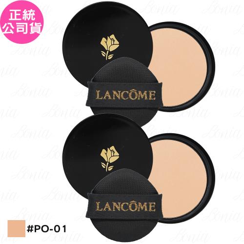 LANCOME蘭蔻 零粉感超持久彈力水粉霜SPF40/PA++(#PO-01)(2g)*2(公司貨)
