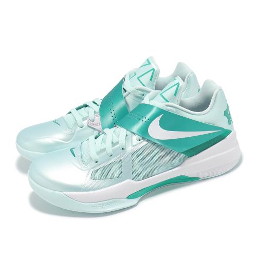 Nike 籃球鞋 Zoom KD IV 男鞋 湖水綠 四代 復刻 復活節 實戰 運動鞋 IB3550-300