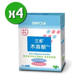 三多生技 木寡醣Plus粉末食品x4盒(30入/盒)