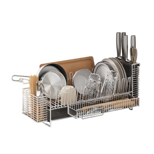 廚房置物架 304不銹鋼瀝水架 廚房碗架 臺面碗碟架碗筷碟子收納架 水槽邊瀝碗架