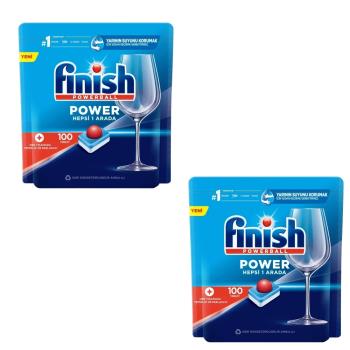 FINISH洗碗錠200入全效合一洗碗塊洗滌球2盒組洗碗機配件FINISH-TABLET-2