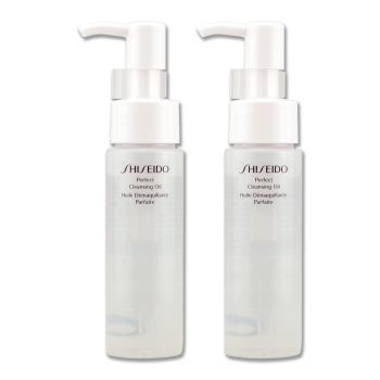 【SHISEIDO 資生堂】完美水漾潔顏油 40ML x 2(效期至2026年10月)