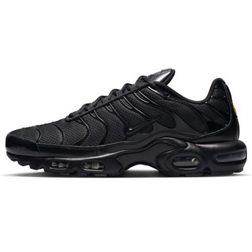 Nike 休閒鞋 男鞋 熱帶魚 氣墊 復古 Air Max Plus 全黑【運動世界】604133-050