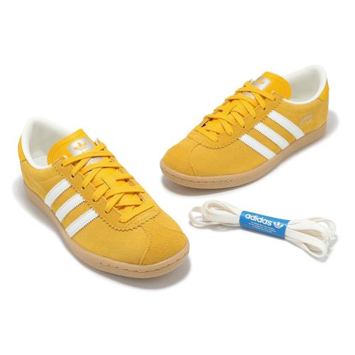 adidas 休閒鞋Stadt 男鞋女鞋黃白麂皮復古膠底愛迪達JR6346|休閒運動鞋