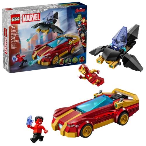 【LEGO 樂高】#76310 SH 鋼鐵人汽車和黑豹大戰紅浩克