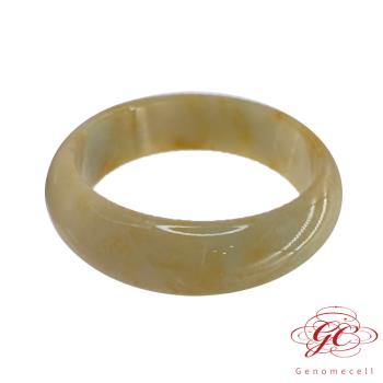 【肌容雪】緬甸天然A貨翡翠冰黃翡翠寬版手鐲編號588(鐲寬 61.6mm #20號)