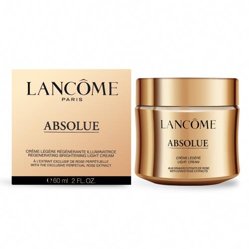LANCOME 蘭蔻 絕對完美黃金玫瑰修護乳霜 輕盈版(60ml)-國際航空版
