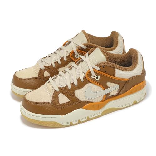 Nike x Nigo 休閒鞋 Air Force 3 Low SP 男鞋 棕 卡其 聯名 拼接 AF 經典 HQ7533-200