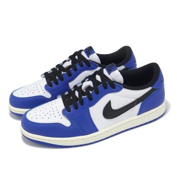 Nike 休閒鞋 Air Jordan 1 Retro Low OG Game Royal 男鞋 藍黑 AJ1 CZ0790-140