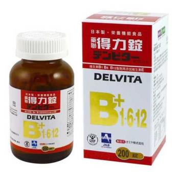 藥聯 得力錠200錠/瓶