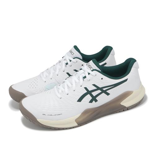 Asics 網球鞋 GEL-Challenger 14 男鞋 白 黑 緩衝 抓地 膠底 穩定 運動鞋 亞瑟士 1041A405104
