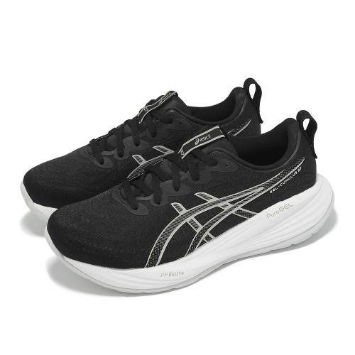 Asics 慢跑鞋 GEL-Cumulus 27 D 女鞋 寬楦 黑 白 緩衝 厚底 輕量 運動鞋 亞瑟士 1012B773002