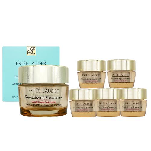 [無敵膠原霜超值組]ESTEE LAUDER 雅詩蘭黛 年輕無敵膠原霜(75ml)+(15ml*5)_百貨公司專櫃貨