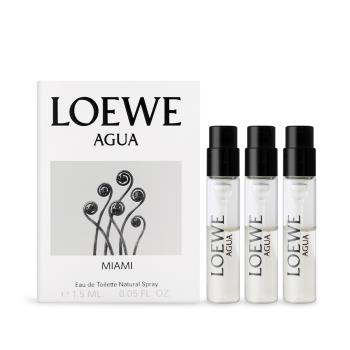 LOEWE AGUA Miami 盛夏風情淡香水(1.5ml)X3-國際航空版