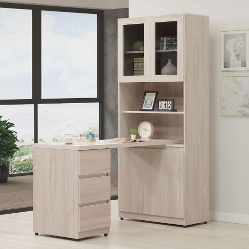 【Homelike】 喜家居3.7尺組合書桌櫃組(2502)