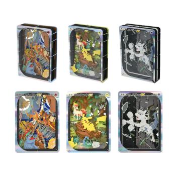 Pokemon寶可夢中心 寶可夢集換式卡牌 PTCG Pocket 紙雕劇場 皮卡丘 噴火龍 超夢 ex 周邊（三選一）
