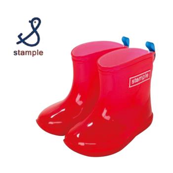 日本製 stample 兒童雨鞋71190-果凍粉